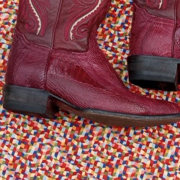 Lamasini Cowboy boots Reptile/Leather made in Mexico  (pre-loved) - Picture 3 of 14